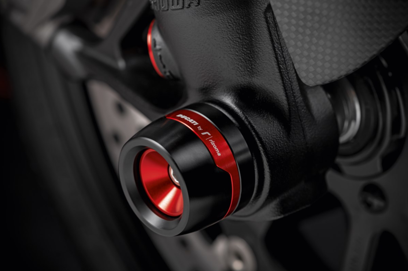 thumbnail image 2 of SPIDER Front Wheel Axle Sliders For Ducati Panigale V2, V4, V4S, V4R – SP200 2 of 6