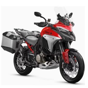 2025 Ducati Multistrada V4 Rally Travel & Radar Red Spoked Wheels