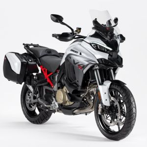 2025 Ducati Multistrada V4S Arctic White Travel & Radar