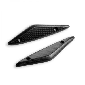 Ducati Hypermotard & Hyperstrada Carbon Under Tank Side Panel Kit 96989941A