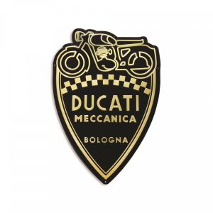 Ducati Meccanica Shield Metal Sign 987691018