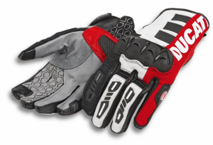 Ducati Atacama C2 Fabric-Leather Short Gloves by Held 98108805X