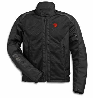Ducati Speed Air C2 Fabric Jacket by Spidi in Black/Black 98108826X