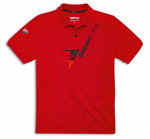 Ducati Corse Speed Short-Sleeved Polo Shirt Red 98771075X