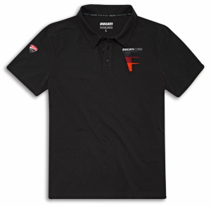 Ducati Corse Speed Short-Sleeved Polo Shirt Black 98771076X