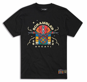 Ducati Scrambler Energy Van Orton Black T-Shirt 98771224X