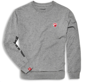 Ducati Logo Round-Neck Sweatshirt 9877033XX