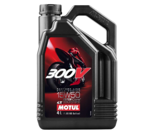Motul 300V Factory Line Road 15W50 4L 100% Synthetic Motor Oil 104129