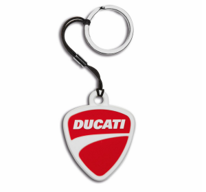 Ducati Shield Rubber Key Ring