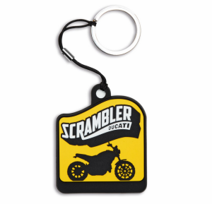 Ducati Scrambler Bike Rubber Key Ring