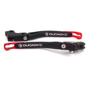 DBK Ducati Monster 821 , Hypermotard 821 939 , Hyperstrada 821 939 , Multistrada 950 & Scrambler 800 (Select Models Only) EVO II Adjustable Brake & Non-Adjustable Clutch Lever Set L07