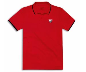 Ducati Corse Logo Short-Sleeved Polo Shirt RED 98771108X