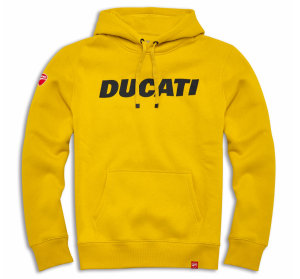 Ducati Logo Hooded Sweatshirt Yellow 98771200X