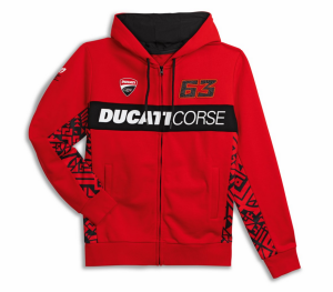 Ducati Dual Pecco Bagnaia 63 Hooded Sweatshirt 2023 98770899X