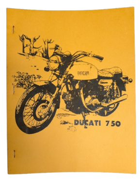 Ducati 750 Spare Parts Catalogue Paperback