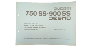 Ducati 750 SS - 900 SS Desmo Spare Parts Catalogue Paperback
