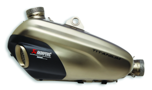 Ducati Panigale V4 2018-2021 & Streetfighter V4 2020-2022 Akrapovic Homologated Slip-On Exhaust 96481712AA