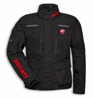 Ducati Tour C4 Fabric Jacket by Spidi in Black 98107364X