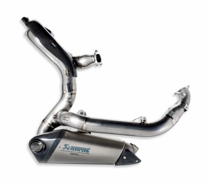 Ducati Panigale V2 2020-2024 Akrapovic Titanium Full Race Exhaust System 96481723AA