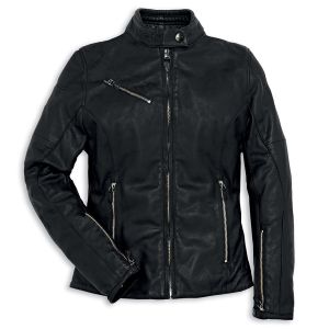 Ducati Downtown C2 Women's Leather Jacket by Dainese