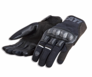 Ducati Company C2 Fabric-Leather Gloves by Alpinestars