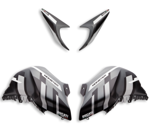 Ducati Monster 937 GP Customization Set Grey 97181011AC - AMS Ducati