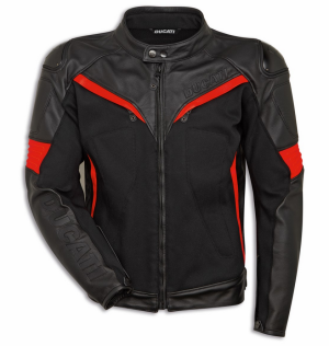 Ducati Fighter C2 Leather-Fabric Jacket by Dainese 9810747XX