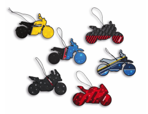 Ducati Hang-Tag Decoration Set (6 pieces)