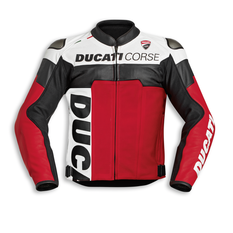 Ducati Corse C5 Leather Jacket by Dainese