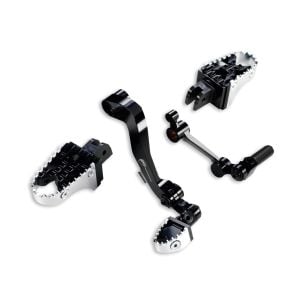 Ducati Multistrada 1200 Footpeg Kit with Folding Levers