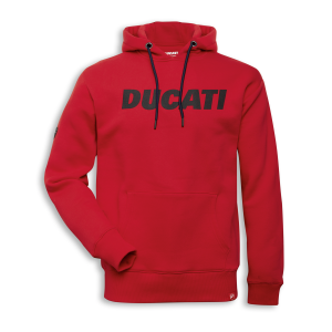 Ducati Logo Hooded Sweatshirt Red 98770340X