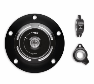 Ducati Next-Gen Scrambler & Scrambler 1100 Billet Aluminum Tank Cap in Black 97780072AB