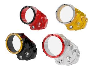 DBK Ducati Hypermotard 821 939 950 , Scrambler 1100 , Supersport 939 950  & Monster 821 Clear Clutch Cover CCDV05