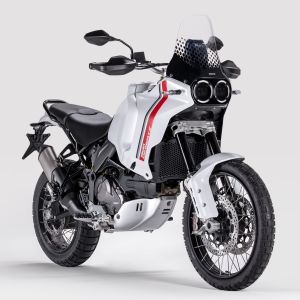 2026 Ducati DesertX Matt Star White Silk