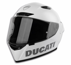 Ducati Logo White Helmet by SUOMY 98108833X