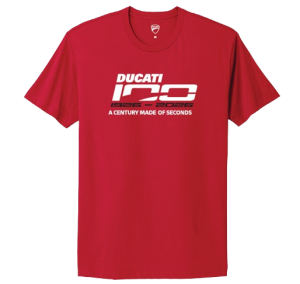 Ducati One Hundred Men's T-Shirt RED