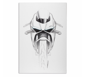 Ducati Framed Sketch of Panigale V4