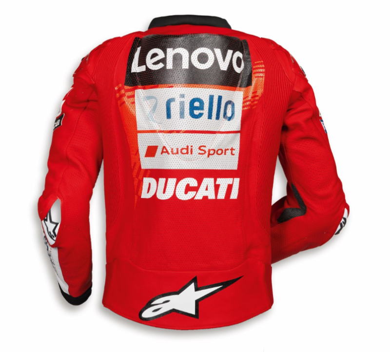 Alpinestars×Ducati GP23 レザージャケット Ducati GP Team Replica '24 Perforated Leather Jacket by