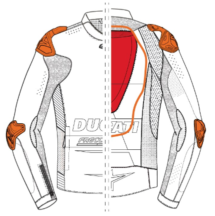 Ducati GP Team Replica '24 Perforated Leather Jacket by