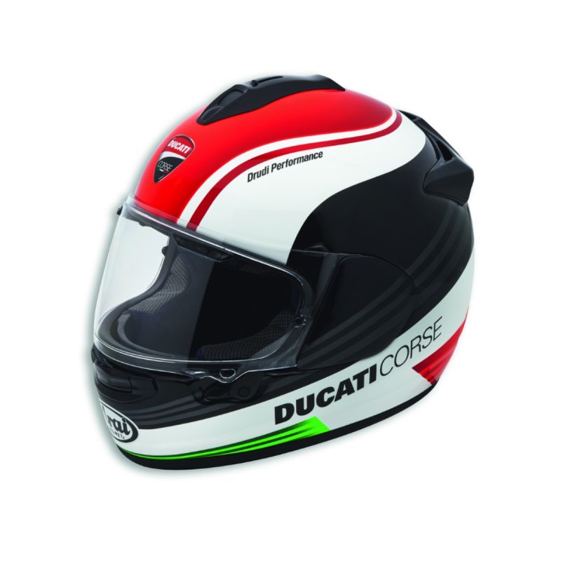 Arai Ducati Corse SBK3 ヘルメット Aerial Ducati Corse SBK 3 Helmet - Ducati Helmets - AMS Ducati