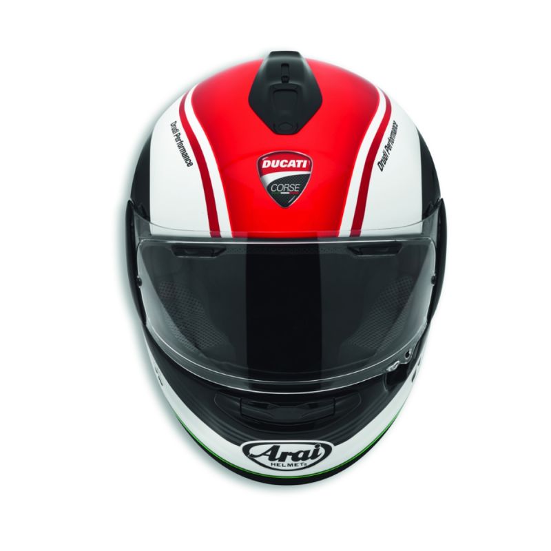Arai Ducati Corse SBK3 ヘルメット Aerial Ducati Corse SBK 3 Helmet - Ducati Helmets - AMS Ducati