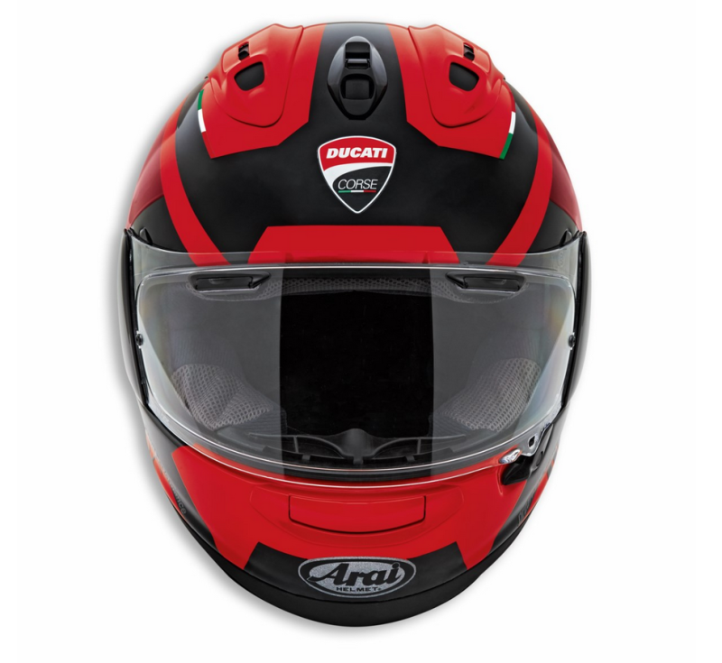 Ducati Corse V6 Helmet by Arai - AMS Ducati