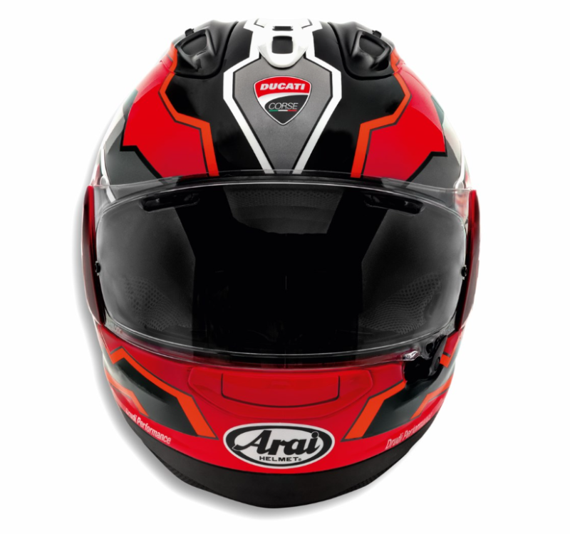 Ducati Corse V8 Helmet by Arai 98108854X - AMS Ducati