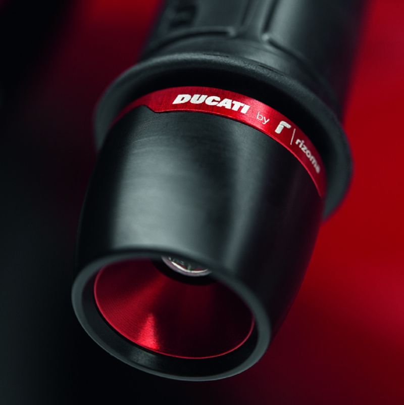 Ducati by Rizoma Weighted Handlebar Ends 97380861AX - AMS Ducati