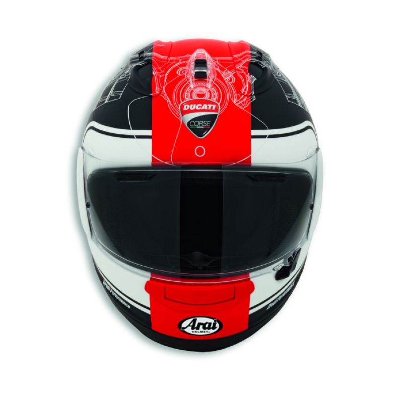 Ducati Corse V3 Helmet by Arai 98104701X - AMS Ducati
