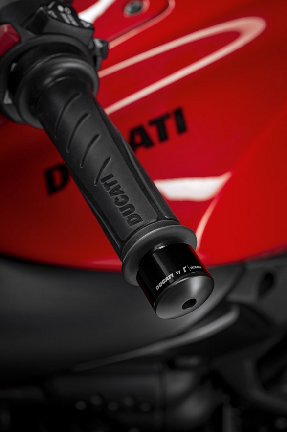 Ducati by Rizoma Weighted Handlebar Ends 97380951AX - AMS Ducati