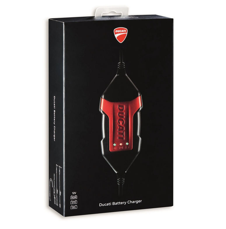 Ducati Lead-Acid Battery Charger by TecMate-Ducati Accessories