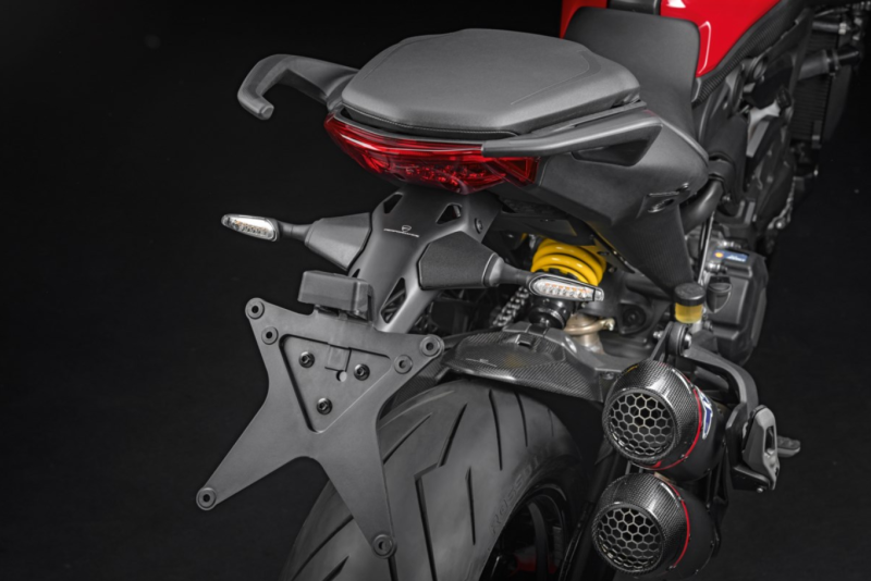 DUCATI MONSTER 937 アンダーシートナンバープレートホルダー Ducati Monster 937 Underseat Aluminium Number Plate Holder