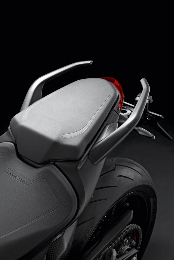 Ducati Monster 937 Passenger Grab Handles 96781571AA - AMS Ducati
