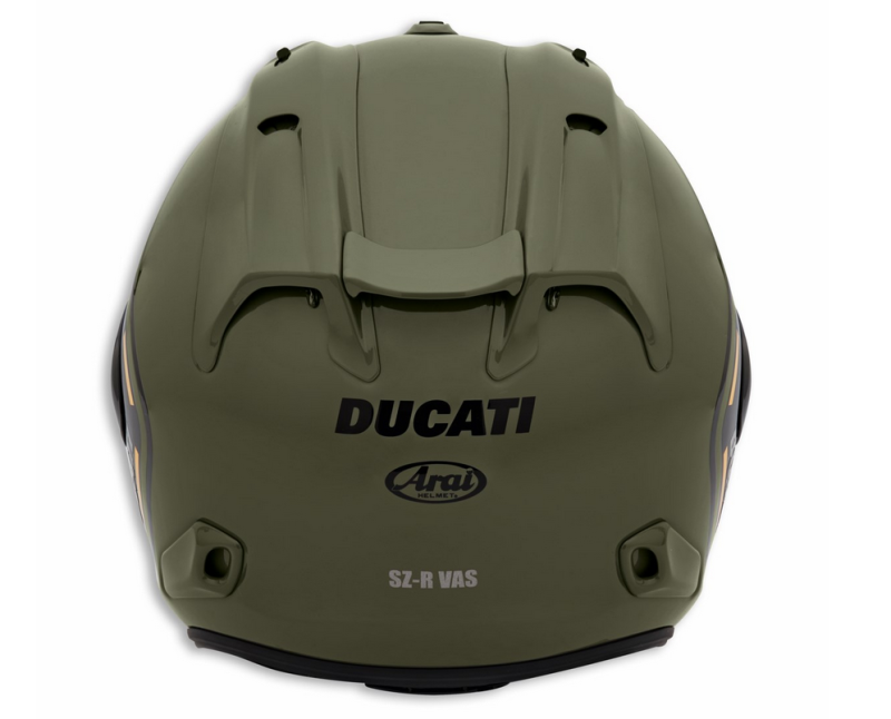 Ducati SCR62 Milestone Open-Face Helmet by Arai 98107758X - AMS Ducati